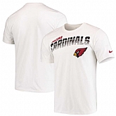 Arizona Cardinals Nike Sideline Line of Scrimmage Legend Performance T-Shirt White,baseball caps,new era cap wholesale,wholesale hats
